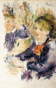 No Milliner; Chez la Modiste, c.1878 de Pierre Auguste Renoir