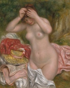 Banhando seu cabelo, 1893