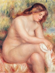 Bather Secar-se, c.1910