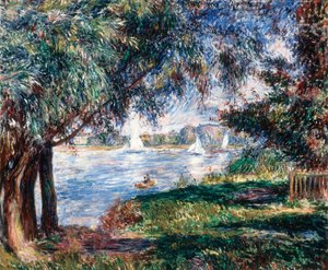 Bougival, 1888. de Pierre Auguste Renoir