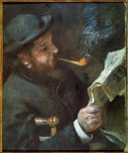 Claude Monet de Pierre-Auguste Renoir