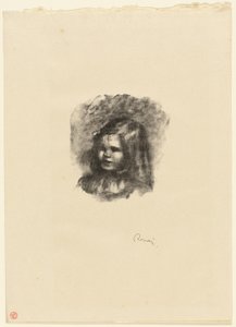 Claude Renoir, Virado à Esquerda de Pierre Auguste Renoir
