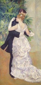 Dança na cidade de Pierre-Auguste Renoir