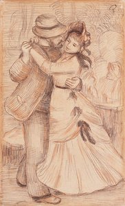 Dança no país, 1883 de Pierre-Auguste Renoir