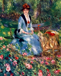 Nas Rosas, 1882, 1929 de Pierre Auguste Renoir