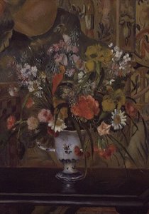 Flores em vaso de Pierre Auguste Renoir