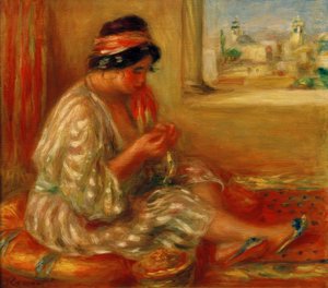 Gabrielle em argelino de Pierre Auguste Renoir