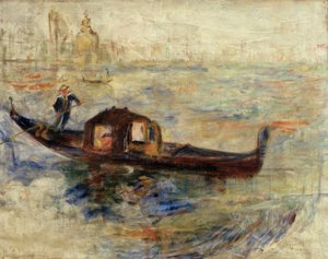 Gôndola em Veneza de Pierre Auguste Renoir