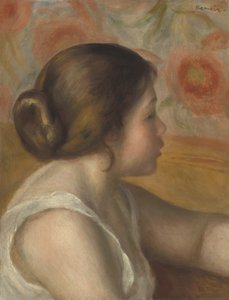 Cabeça de uma jovem garota, c.1890