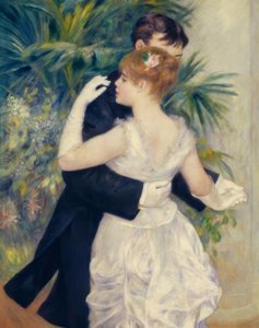 Dançar na cidade de Pierre Auguste Renoir