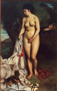 O banhista com um grifo de Pierre Auguste Renoir