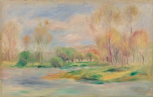 Paisagem de Pierre Auguste Renoir