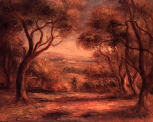 Paisagem de Pierre Auguste Renoir