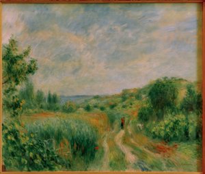 Paisagem em Essoyes de Pierre Auguste Renoir