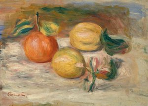 Limões e Laranja de Pierre Auguste Renoir