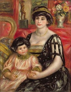 Sra. Josse Bernheim-Young e seu filho Henry, 1910