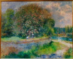 Castanha florescendo de Pierre Auguste Renoir