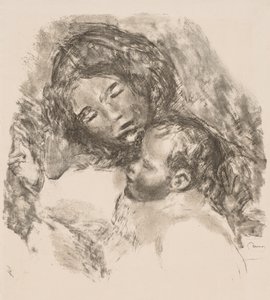 Maternidade, 1912. de Pierre Auguste Renoir