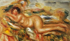 Mulher nua na grama; Femme Nue al "Herbe, 1915