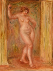Nua com Castanets de Pierre Auguste Renoir