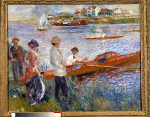 Remadores em Chatou de Pierre Auguste Renoir