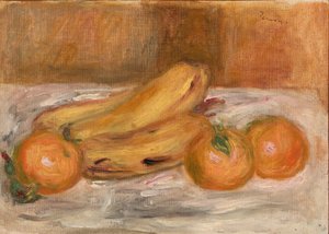Laranjas e Bananas de Pierre-Auguste Renoir