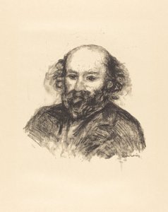 Paul Cézanne, 1902. de Pierre Auguste Renoir