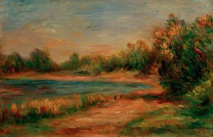 Paisagem em Guernsey de Pierre Auguste Renoir