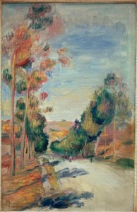 Paisagem de Essoyes de Pierre-Auguste Renoir