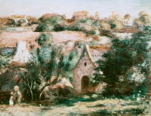 Paisagem Bretanha de Pierre Auguste Renoir