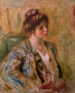 Retrato de uma menina de Pierre Auguste Renoir
