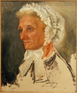 Retrato da mãe de Renoir de Pierre Auguste Renoir