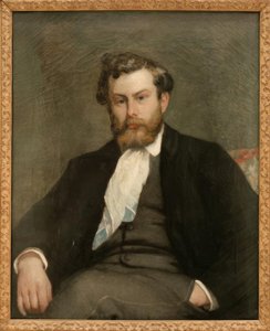 Retrato do pintor Alfred Sisley de Pierre Auguste Renoir
