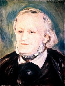 Richard Wagner 1813-1883, compositor, maestro e ensaísta alemão, 1882 de Pierre Auguste Renoir