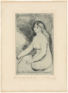Banhista Sentado de Pierre Auguste Renoir