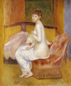 Nu sentado, Descansando, 1885