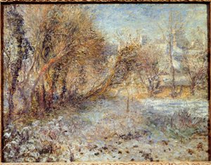 Verschneite Landschaft von Pierre Auguste Renoir