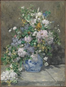 Bouquet de Primavera, 1866 de Pierre Auguste Renoir