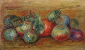 Ainda vida com frutas de Pierre-Auguste Renoir
