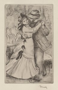 A Dança do País de Pierre-Auguste Renoir
