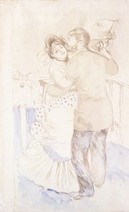 A dança do país, 1883 de Pierre Auguste Renoir