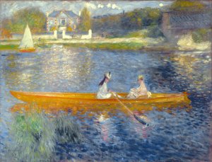 O esquife (La Yole), 1875 de Pierre Auguste Renoir