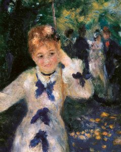 O balanço (detalhe) de Pierre Auguste Renoir