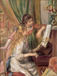 Meninas ao Piano de Pierre Auguste Renoir