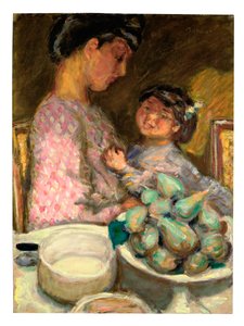 Uma Placa de Figos de Pierre Bonnard
