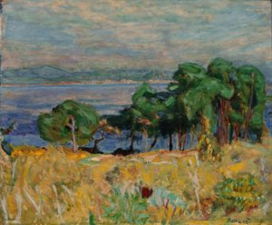 A baía de Saint-Tropez de Pierre Bonnard