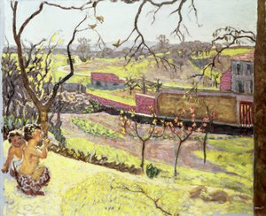 Início da Primavera (Little Fauns), c.1909 de Pierre Bonnard