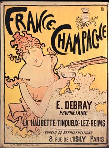 França Champagne. Litografia ... (litografia) de Pierre Bonnard
