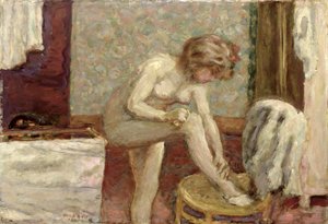 No banheiro, 1907
