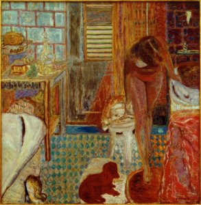 O armário do banheiro de Pierre Bonnard